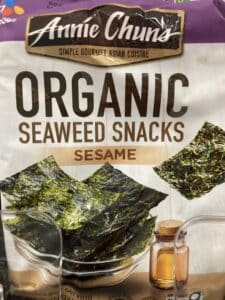 Quick & Healthy Lunch Ideas Seaweed
