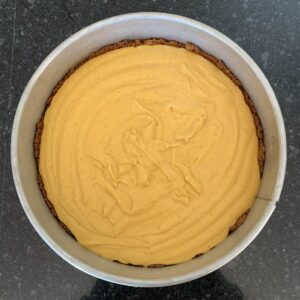 Healthiest Pumpkin Pie Fluff Ready to Refrigerate